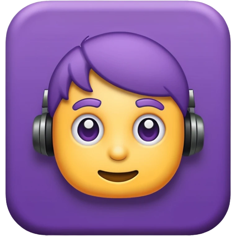 twitch icon in comic emoji