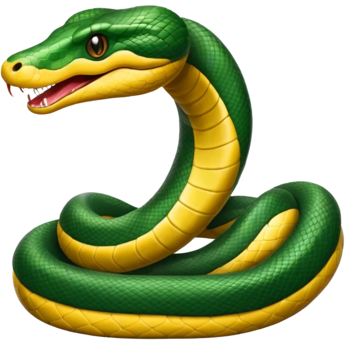 Serpente anaconda lungo emoji