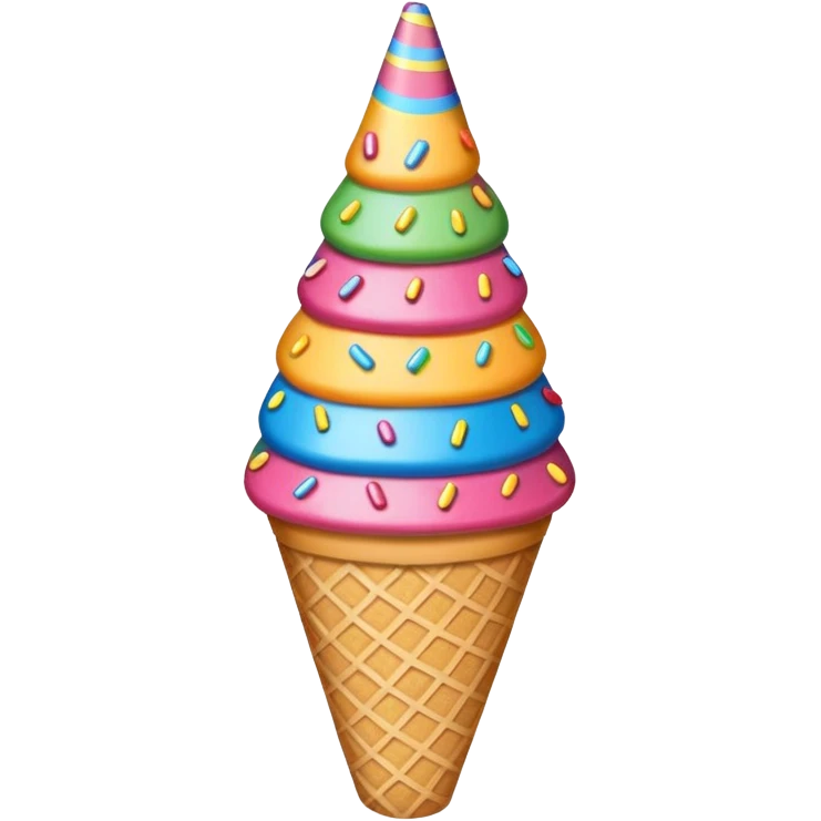 birthday cone emoji