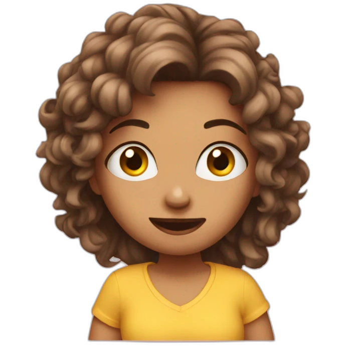 crazy girl emoji