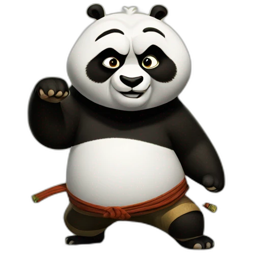 Kung fu panda  emoji