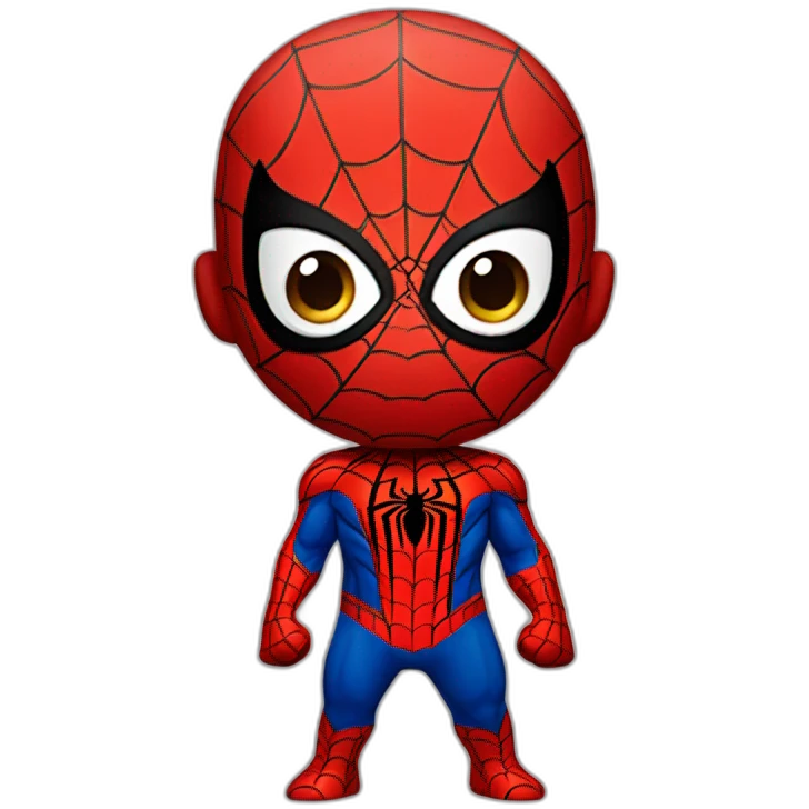 Spider-man cute emoji