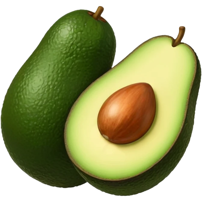 more avocados whithout seed emoji