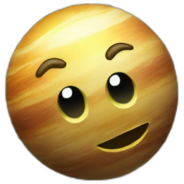 Planet with stack of money emoji