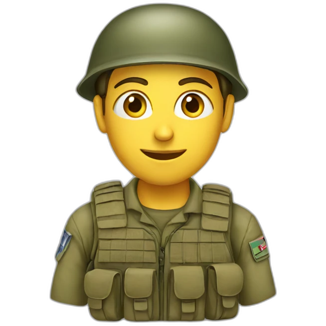 Israeli soldier emoji