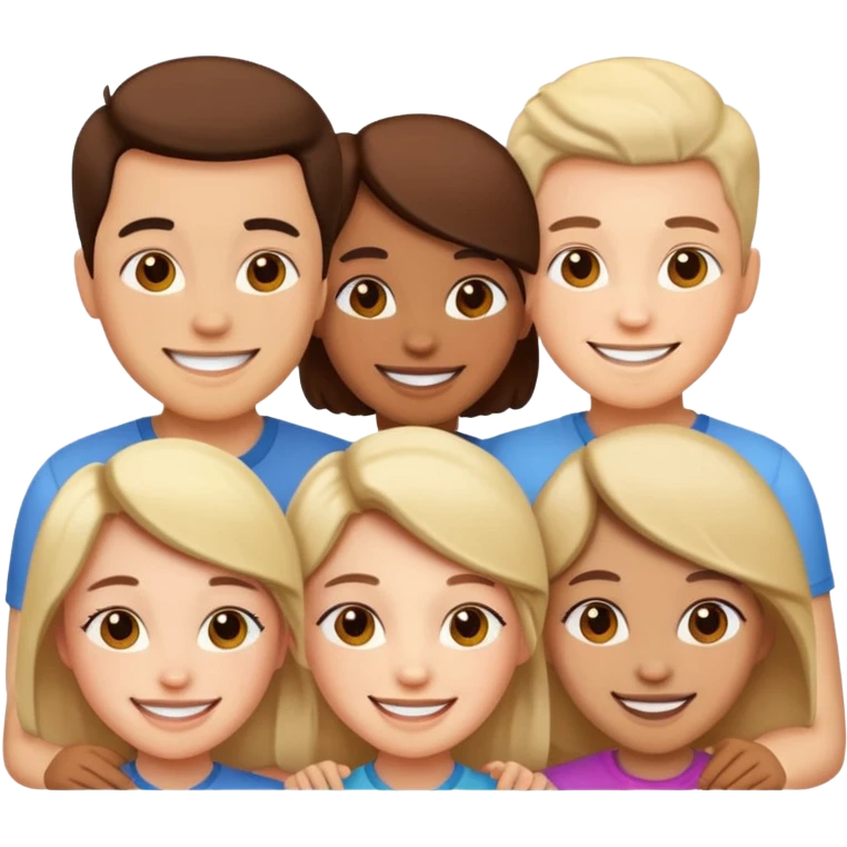 personas que aman con un corazon emoji