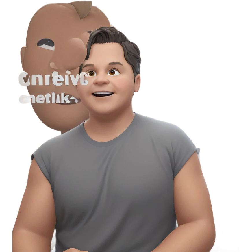 indoors with a lone boy emoji