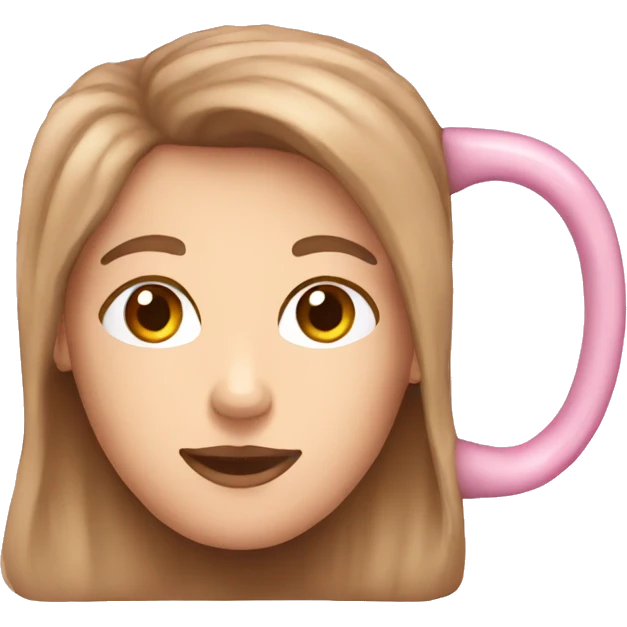 Light pink mug emoji