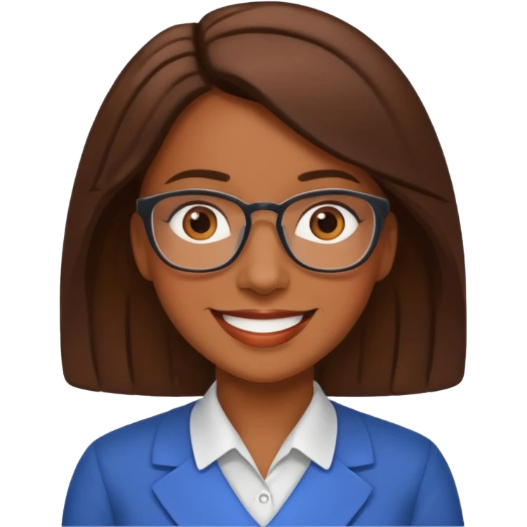 a woman teacher emoji