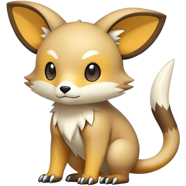 Cute cool animal hybrid Fakemon full body emoji