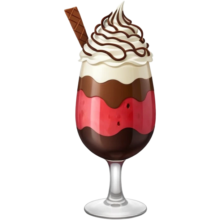 strawberry-chocolate-pafe-Wineglass emoji
