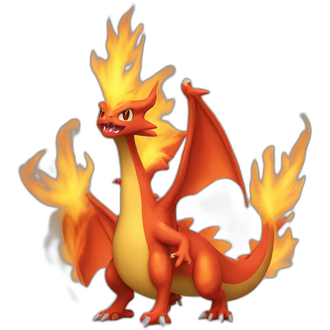 Dracaufeu pokemon emoji