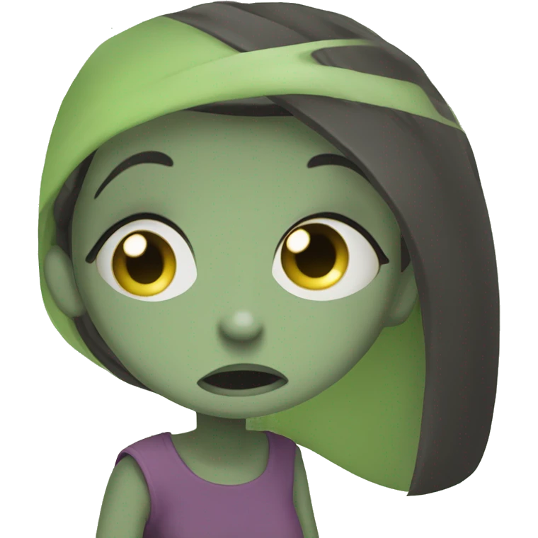 gir whispering to othr gir emoji