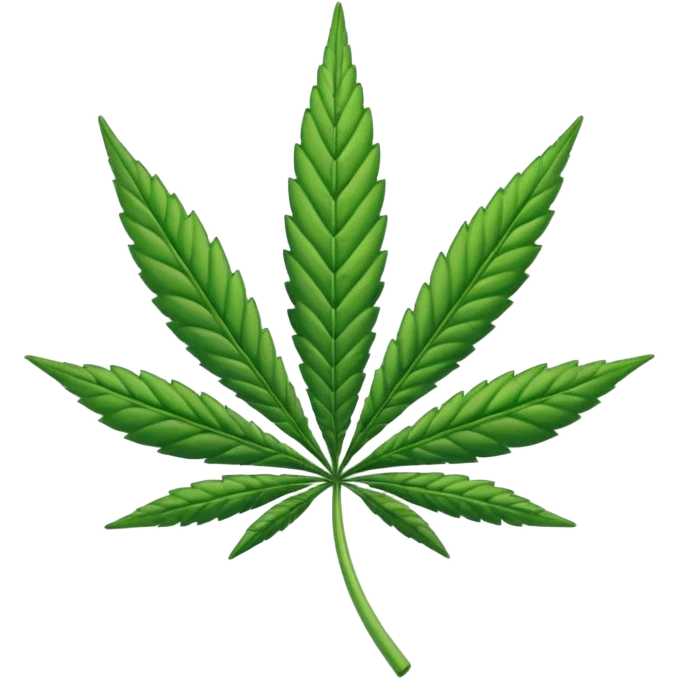 Esticker cannabi emoji