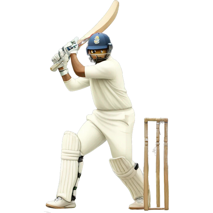 27 indian playing cricket emoji
