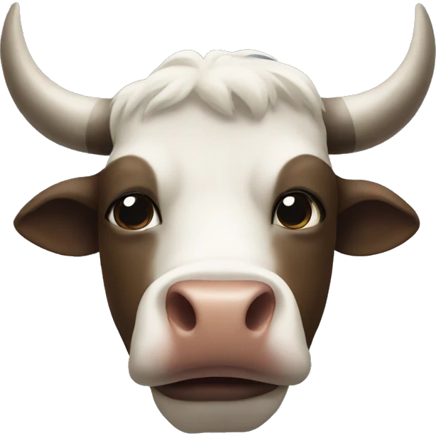 Bull face emoji