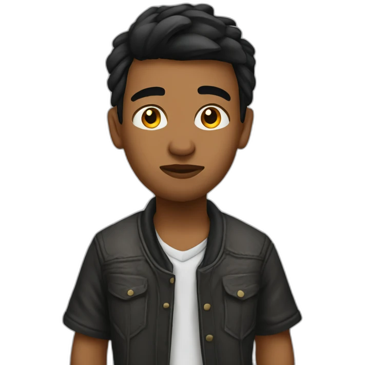 Thug life indian boy emoji