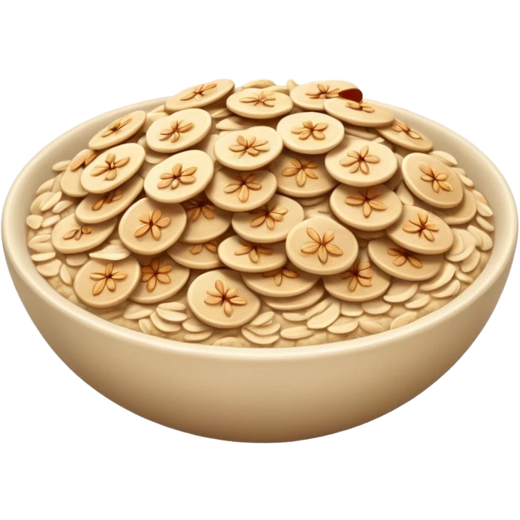 oatmeal flakes emoji emoji