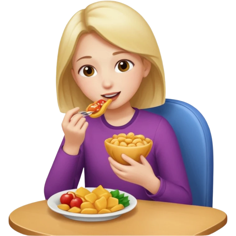 Girl eating out someone’s lap emoji