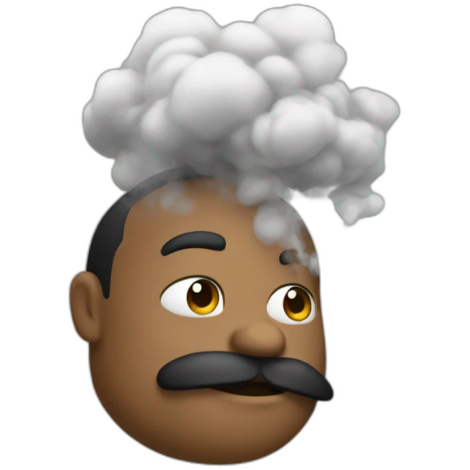 big smoke emoji