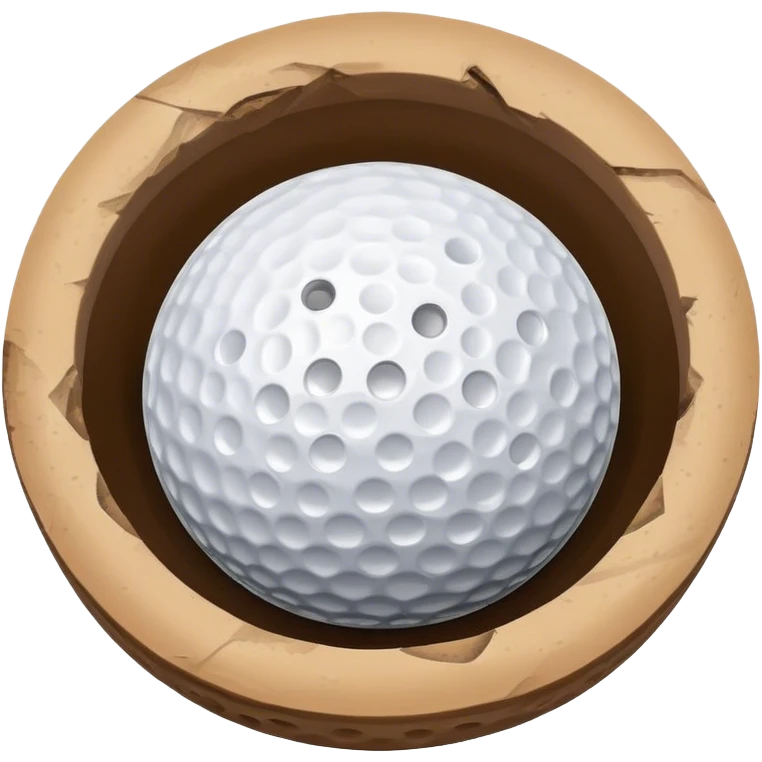 Hole in one emoji