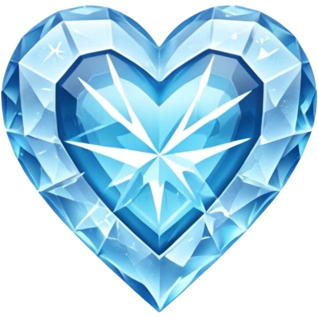 Frozen heart  emoji