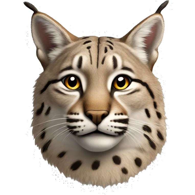 Bobcat thinking face emoji