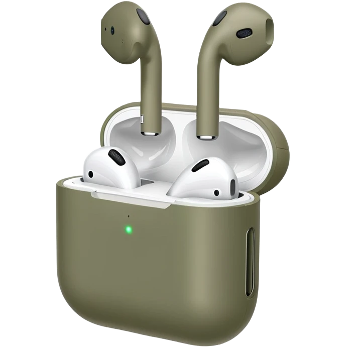 Khaki airpod max emoji