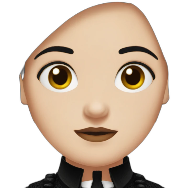 Wednesday Addams emoji