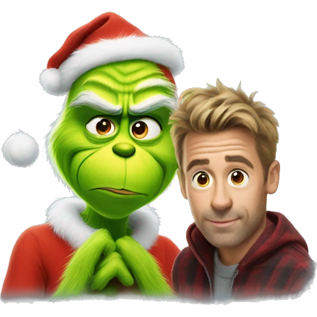 Grinch with Stanley  emoji