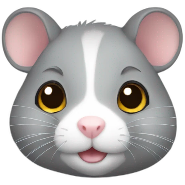 Grey Hamster emoji