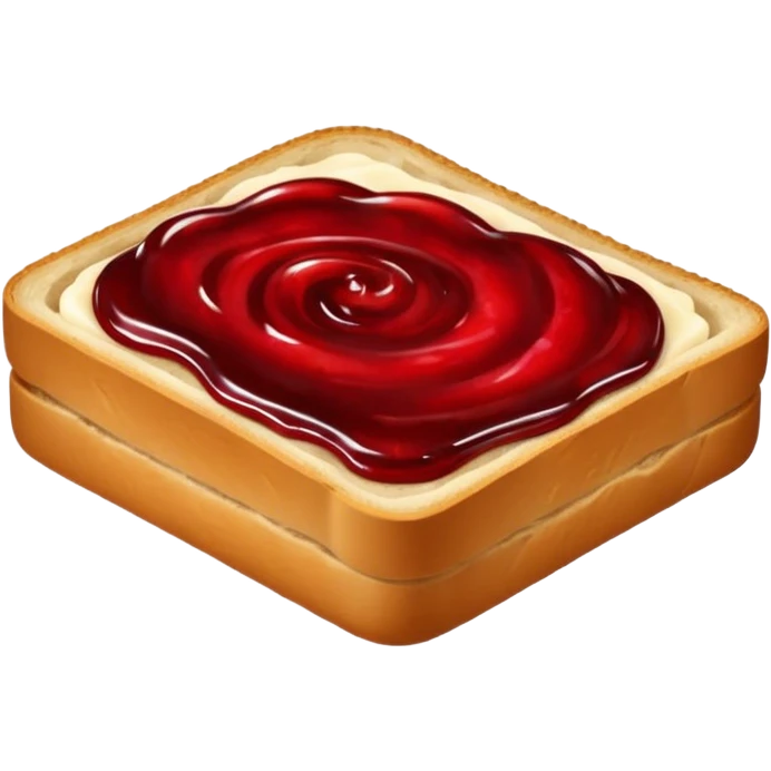 빵에 잼 바르기 emoji