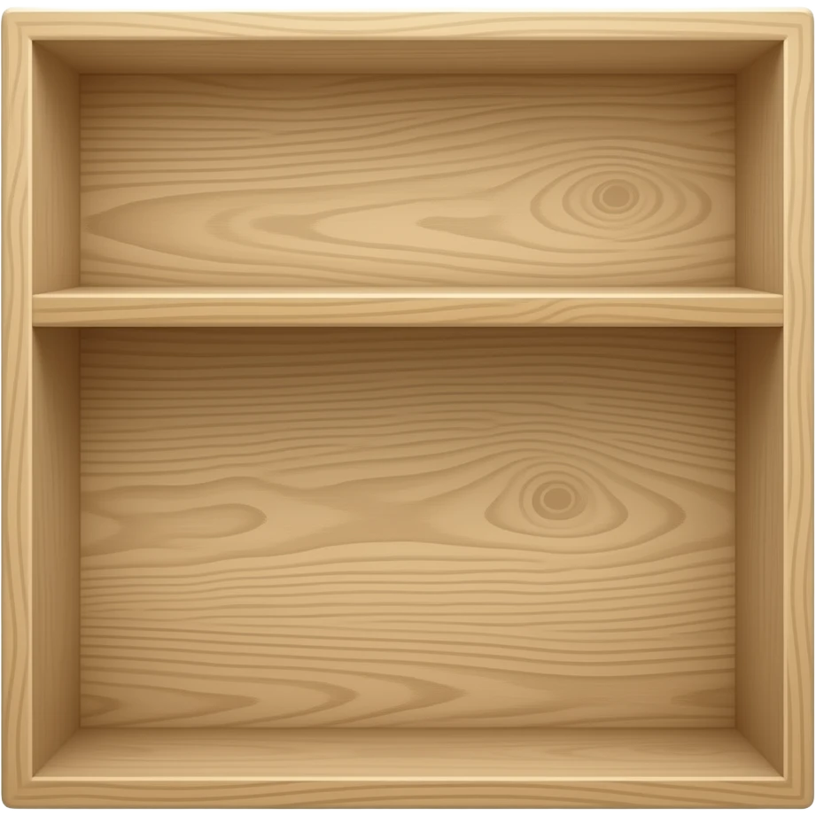 wooden shelf rectagle emoji