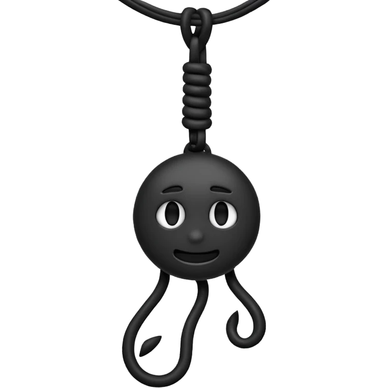 Hanging by a Noose around the neck emoji emoji