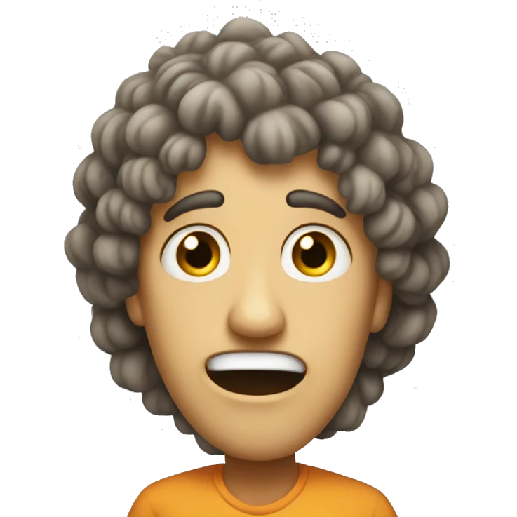 weirded out emoji