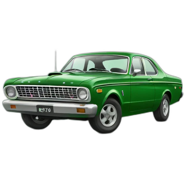 green old ford falcon emoji