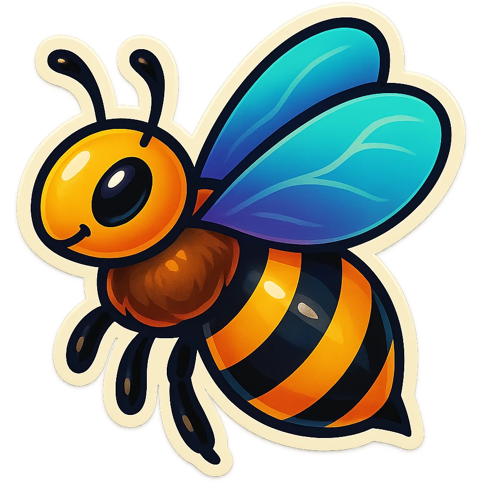 Bee emoji