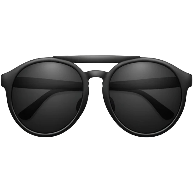 sunglasses with dark reflective lenses emoji