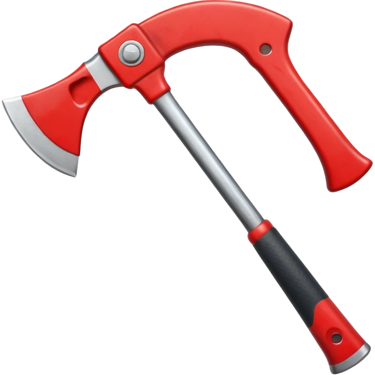 A Firefighter red Axe  emoji