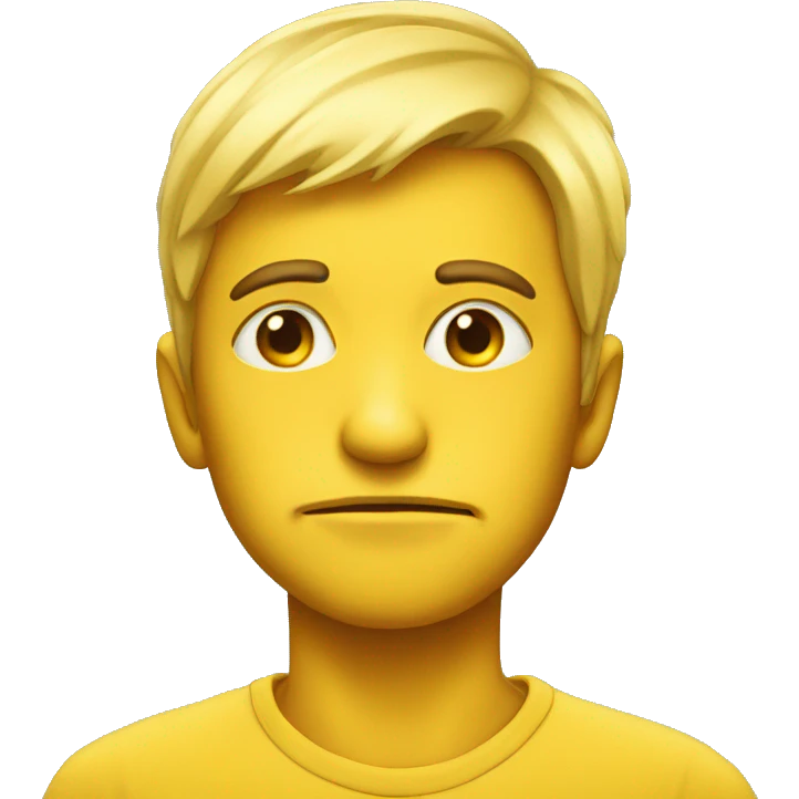 Yellow emoji with side eye emoji