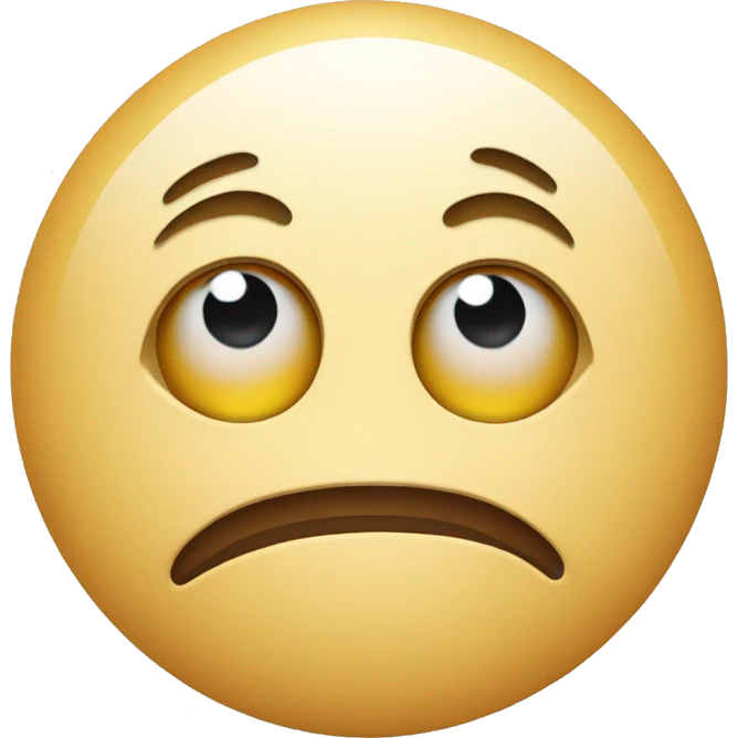 Face emoji with twitching eye  emoji