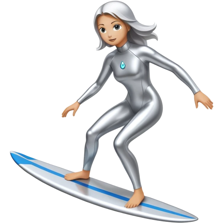 sorayama surfing emoji