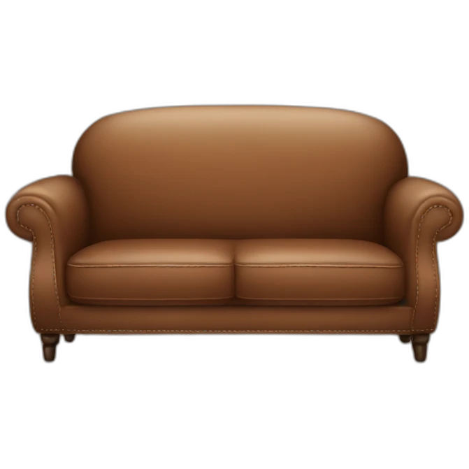 brown sofa emoji