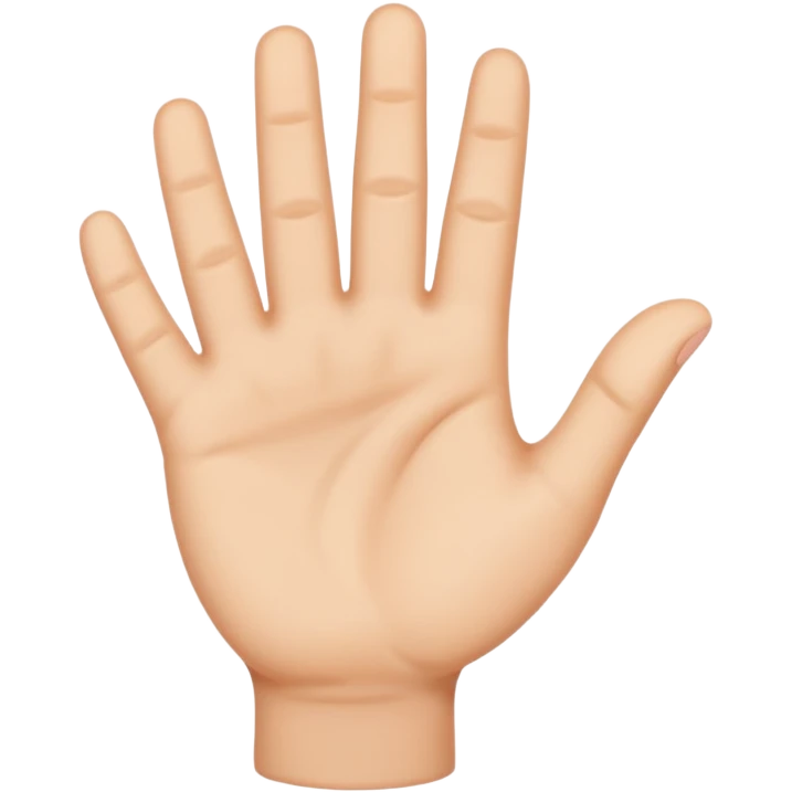 Hand emoji