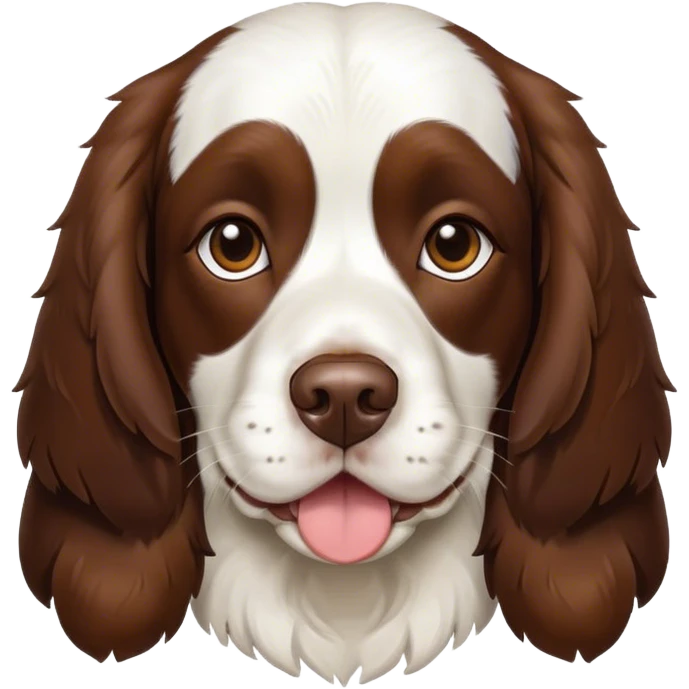 an English Springer Spaniel emoji