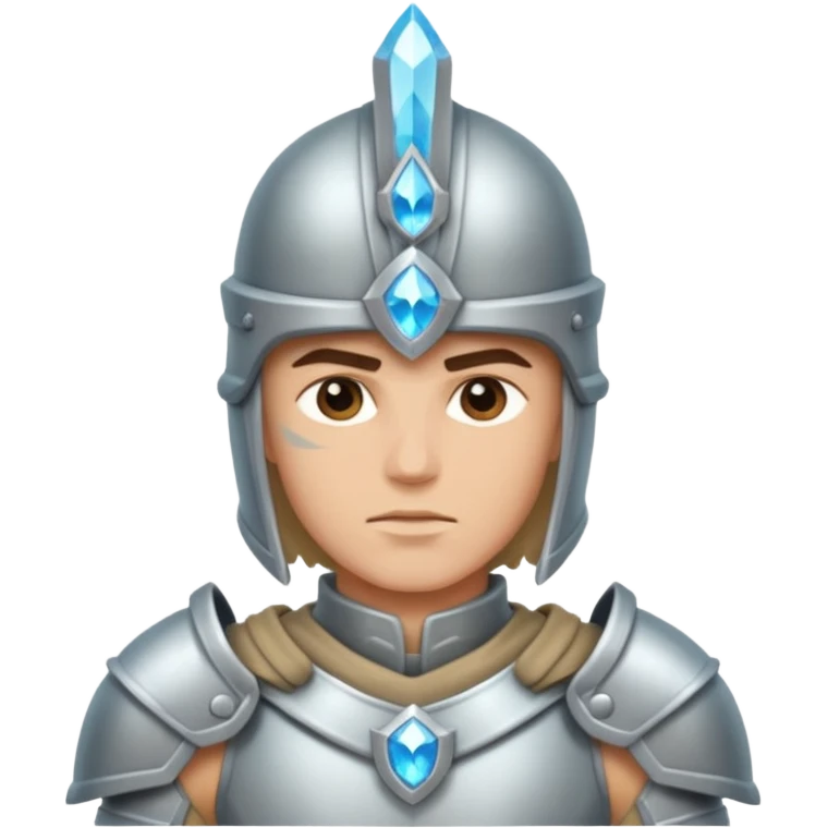 crystal-armored warrior emoji