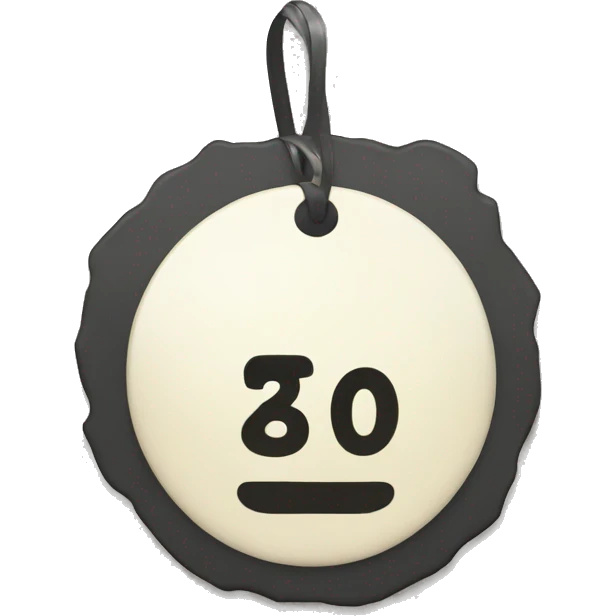 price tag emoji