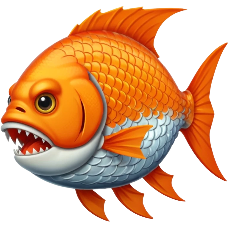 Angry fish  emoji