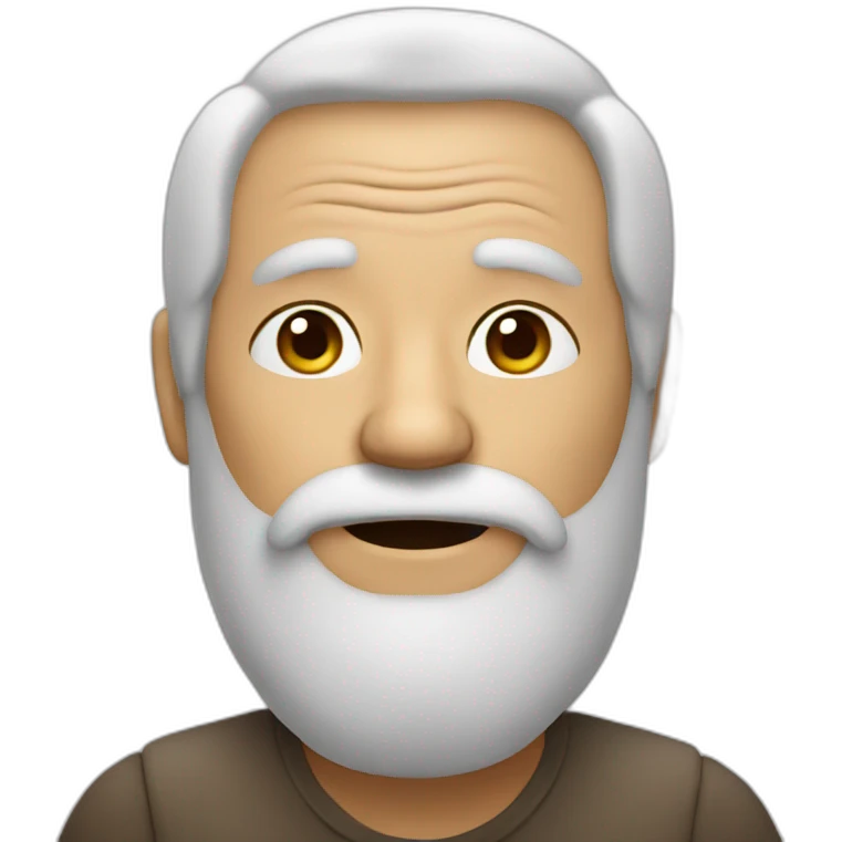 hairy old man emoji
