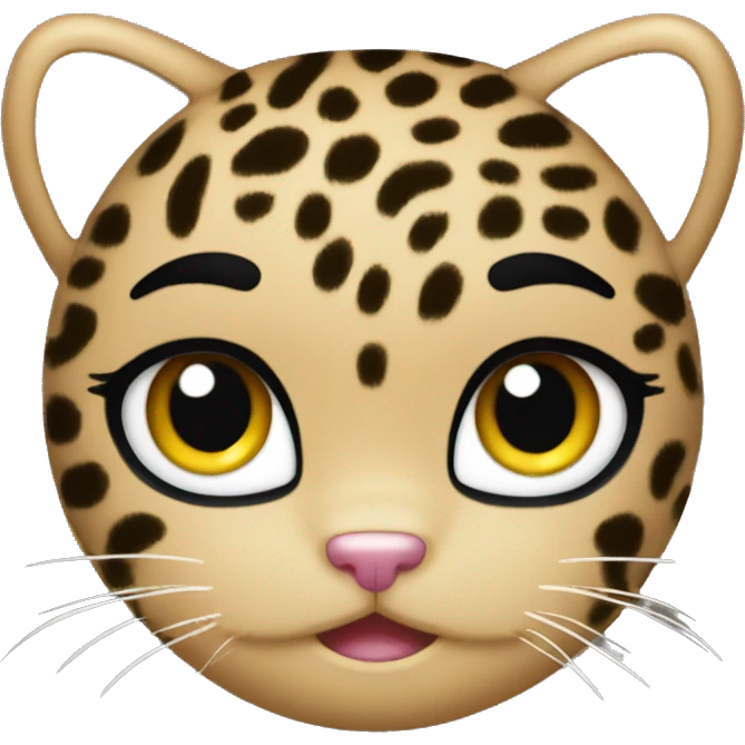 hello kitty, leopard emoji